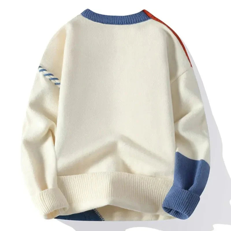 Casual Patchwork Sweater – CLEARANCE SALE Gratti Paris