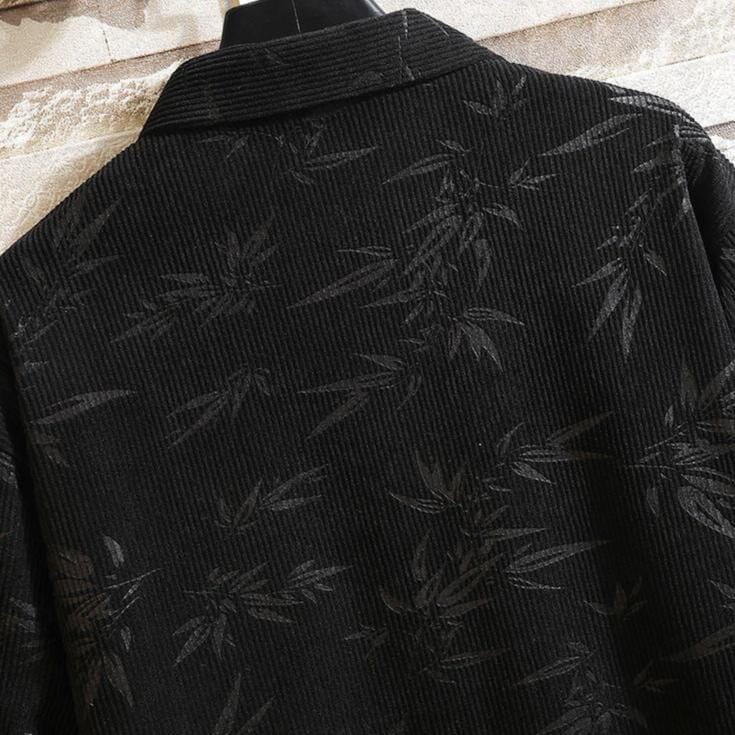 Herren Cordjacke mit Muster | Lässiges Cordhemd als Übergangsjacke braun [ Herrenkollektion - Jacken - Langarmhemden ] 193 - Herren Cordjacke mit Muster Gratti Offiziell 