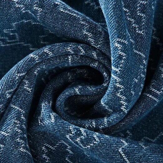 Herren Jeansjacke mit Fleecefutter | Warme Winter Denim Jacke [ Herrenkollektion - Jacken ] - Azure Fleece Fleecefutter Gratti Offiziell 