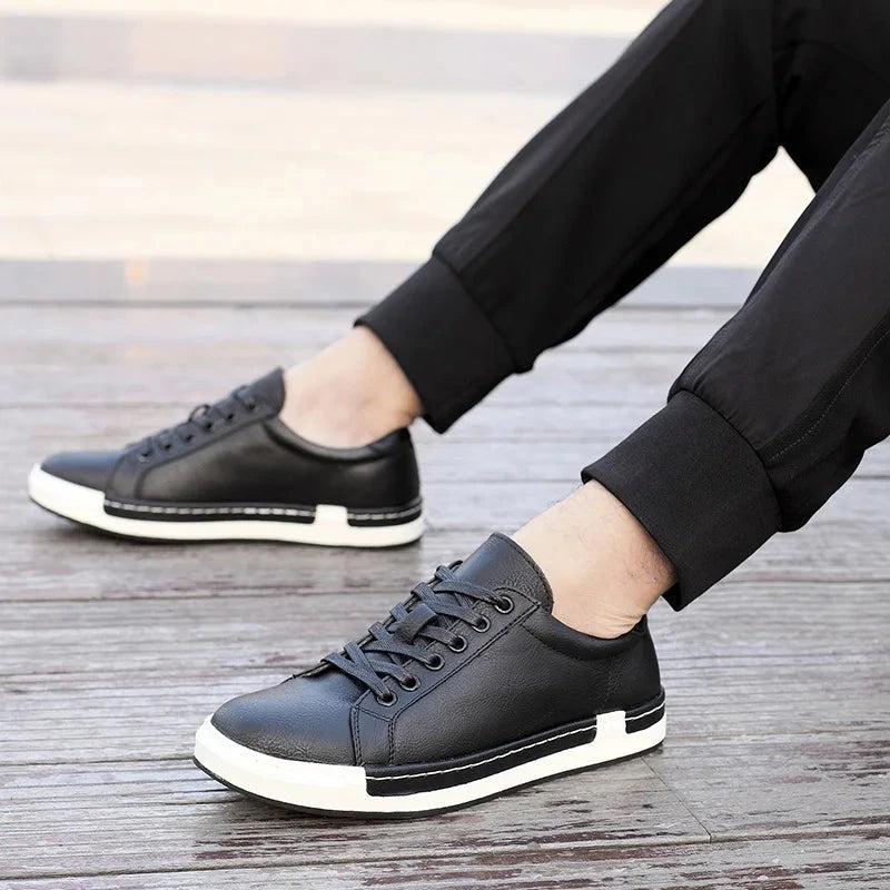 Herren Veloursleder Schuhe | Lässige Leder Sneaker braun [ Herrenkollektion - Schuhe - Turnschuhe ] 259 - Herren Veloursleder Schuhe Gratti Offiziell 